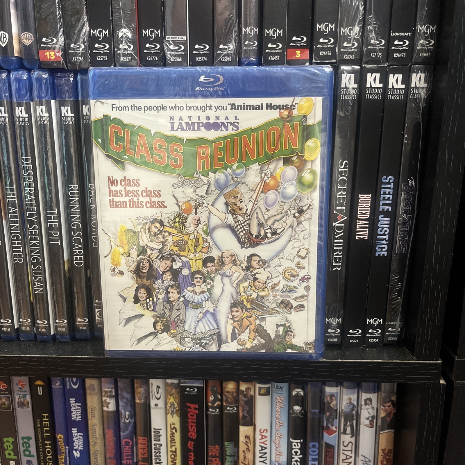 NATIONAL LAMPOON’S CLASS REUNION - Blu-ray - NEW - Rare - Kino Lorber NATIONAL LAMPOON’S CLASS REUNION - Blu-ray - NEW - Rare - Kino Lorber