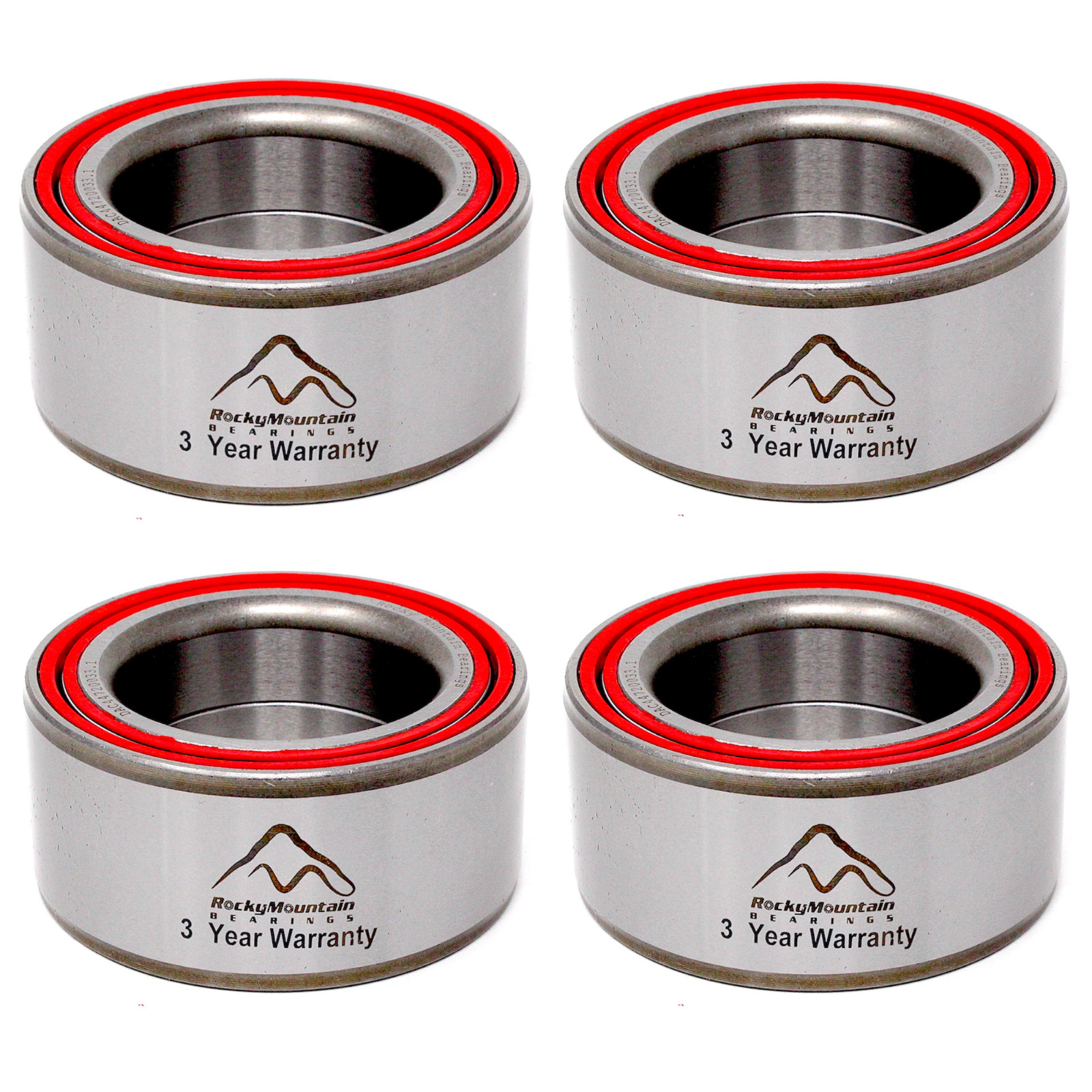 Yamaha Grizzly Front & Rear Wheel Bearings YFM550 YFM660 YFM700 (4) 2007 - 2019