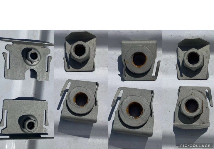 2017-2026 Ford OEM F250 F350 Truck Bed Mounting Bolt Bracket Clip Retainer Set 8 2017-2026 Ford OEM F250 F350 Truck Bed Mounting Bolt Bracket Clip Retainer Set 8
