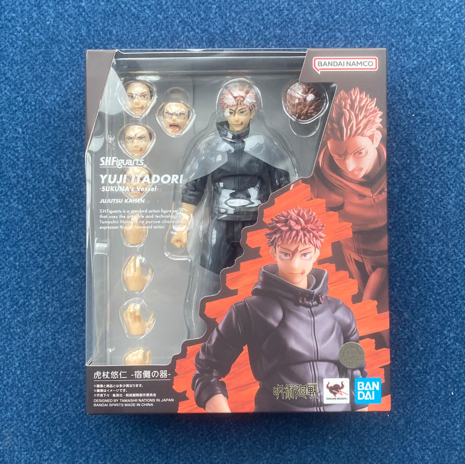 Bandai S.H. Figuarts Jujutsu Kaisen Yuji Itadori Sukuna's Vessel Action Figures