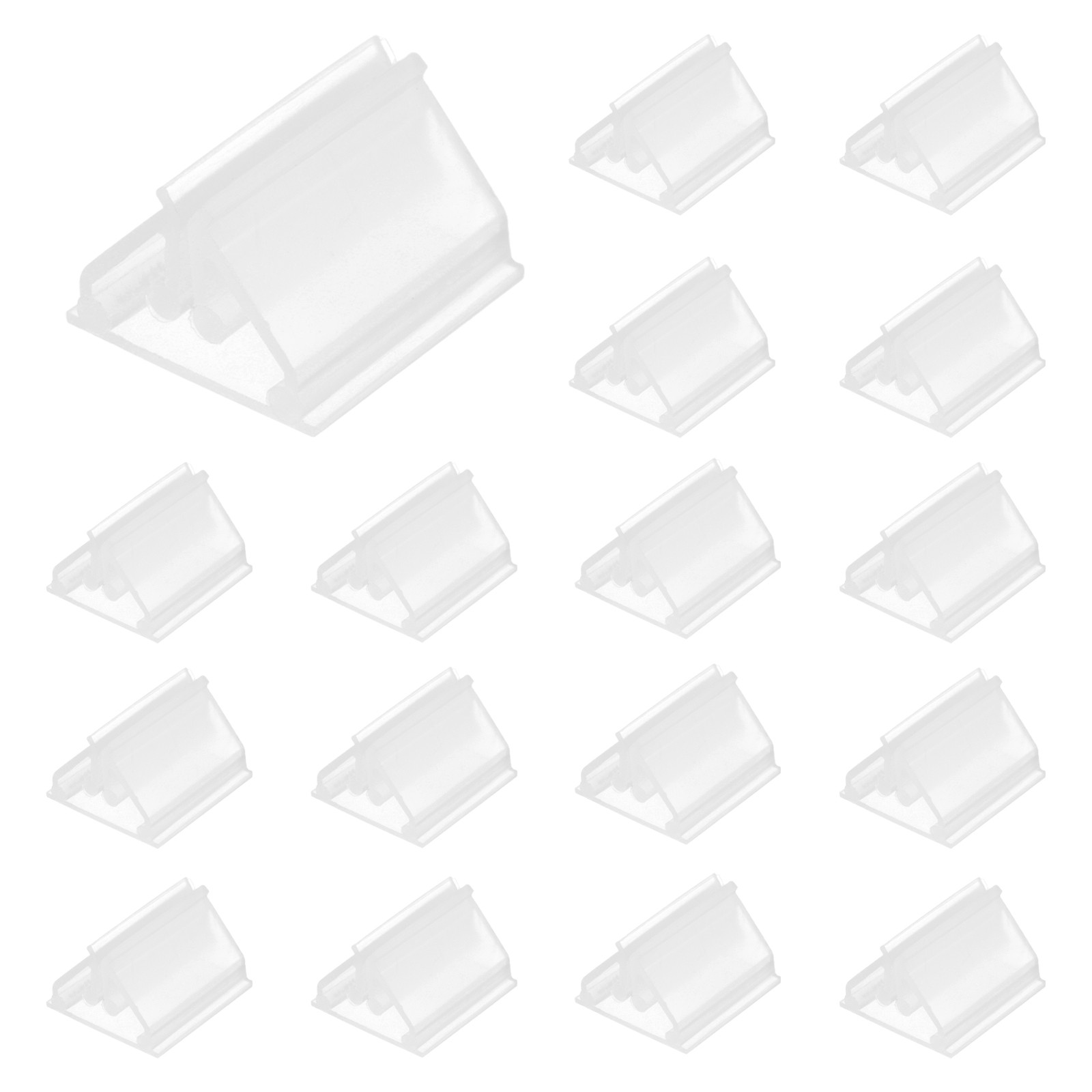 24 Pcs Game Card Stands Paper Board Business Cards Display Holders Plastic
