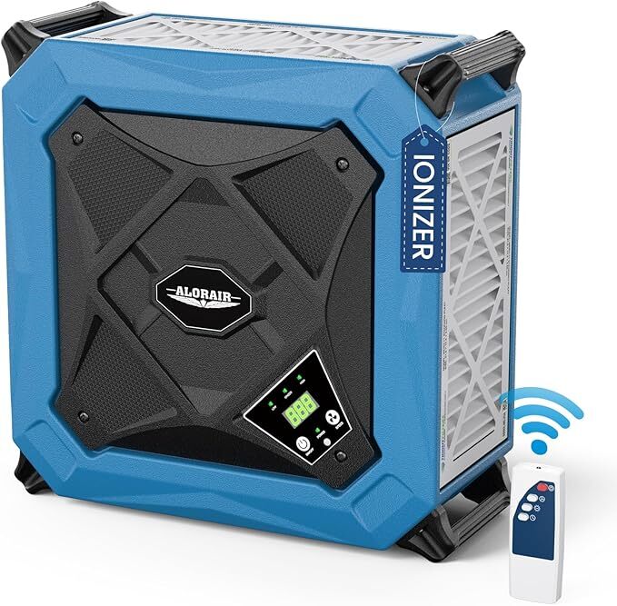 ALORAIR Purecare 1080IG Air Filtration System Dust Collector With Remote Ionizer ALORAIR Purecare 1080IG Air Filtration System Dust Collector With Remote Ionizer