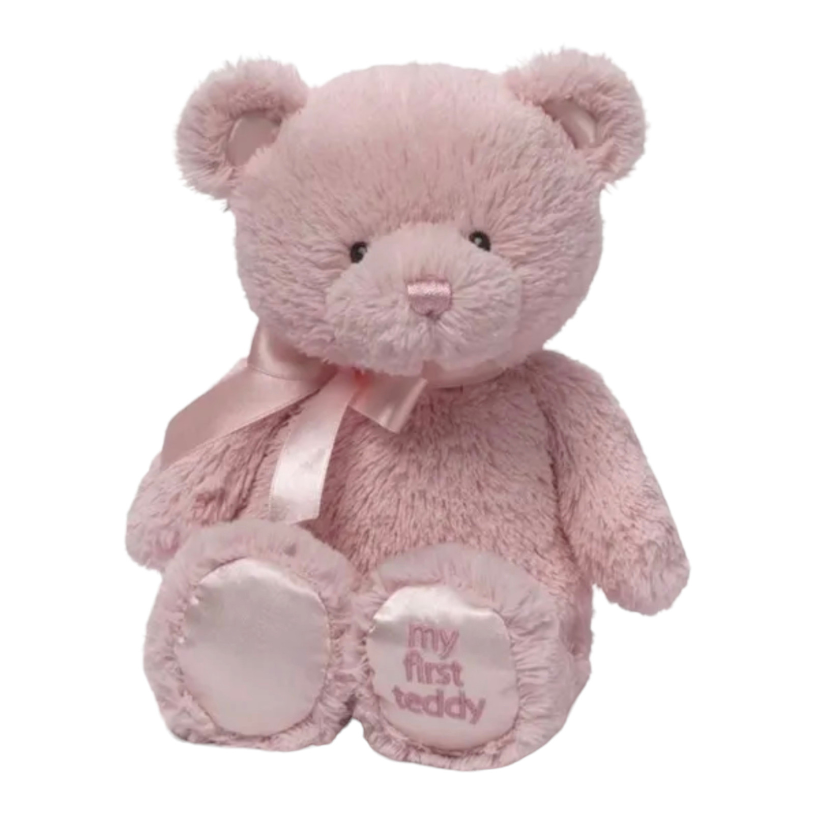 GUND Baby My First Teddy Bear Stuffed Plush Toy Soft Pink 10\