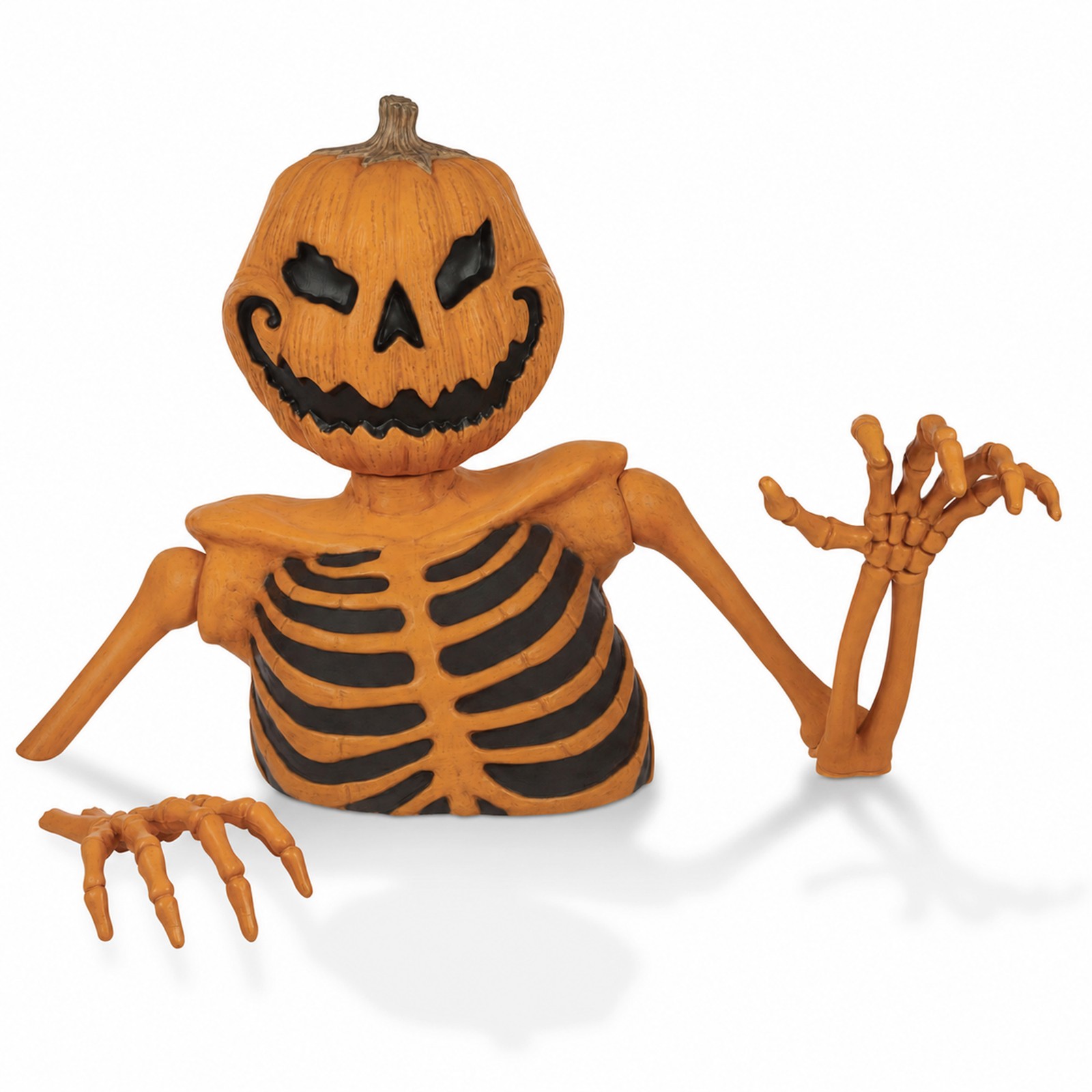 4 Ft. Halloween Pumpkin Groundbreaker Skeleton, Scary Outdoor Yard Decoration 4 Ft. Halloween Pumpkin Groundbreaker Skeleton, Scary Outdoor Yard Decoration