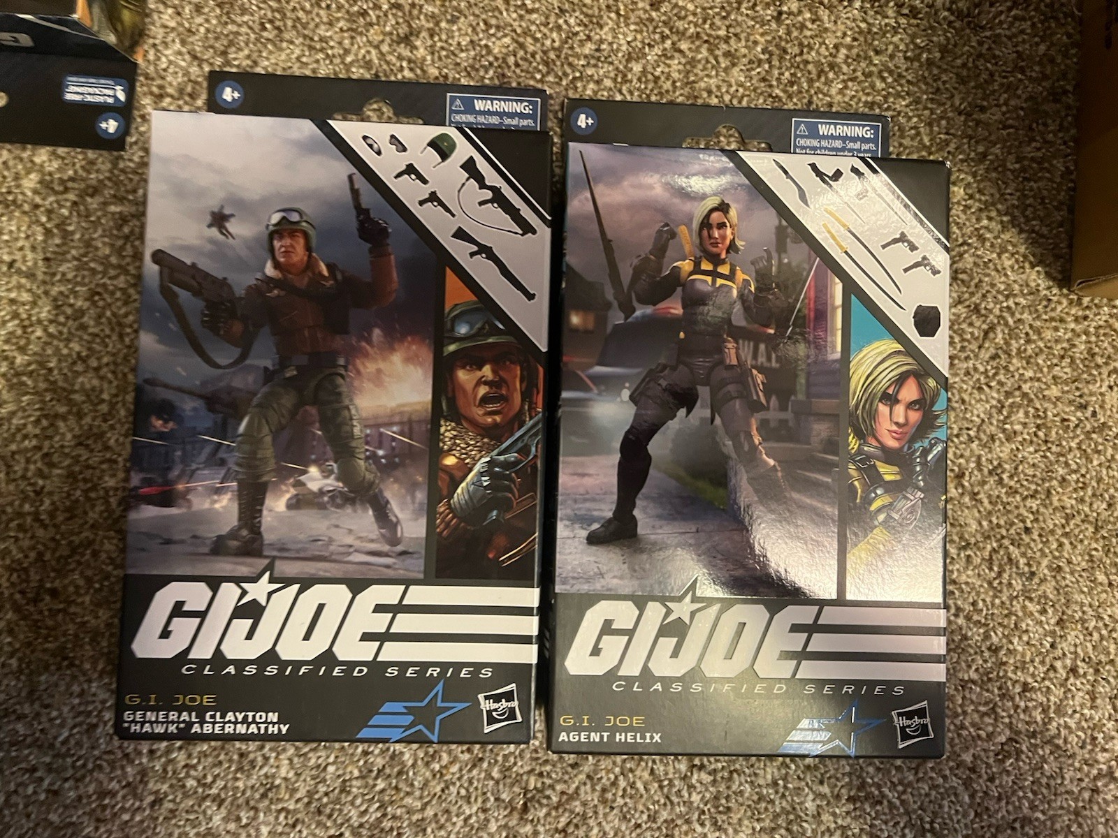 Hasbro GI Joe Classified General Clayton Hawk Abernathy & Helix Action Figure Hasbro GI Joe Classified General Clayton Hawk Abernathy & Helix Action Figure