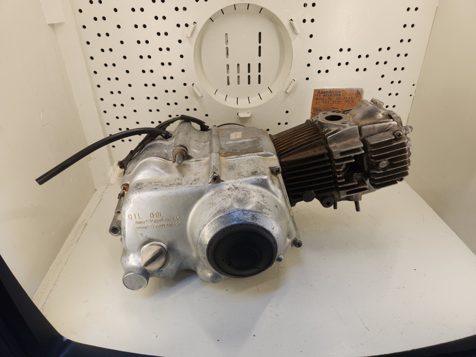 1974 Honda ATC70 K1 72cc Engine Motor OEM Original Vintage Untested Spins Free 1974 Honda ATC70 K1 72cc Engine Motor OEM Original Vintage Untested Spins Free