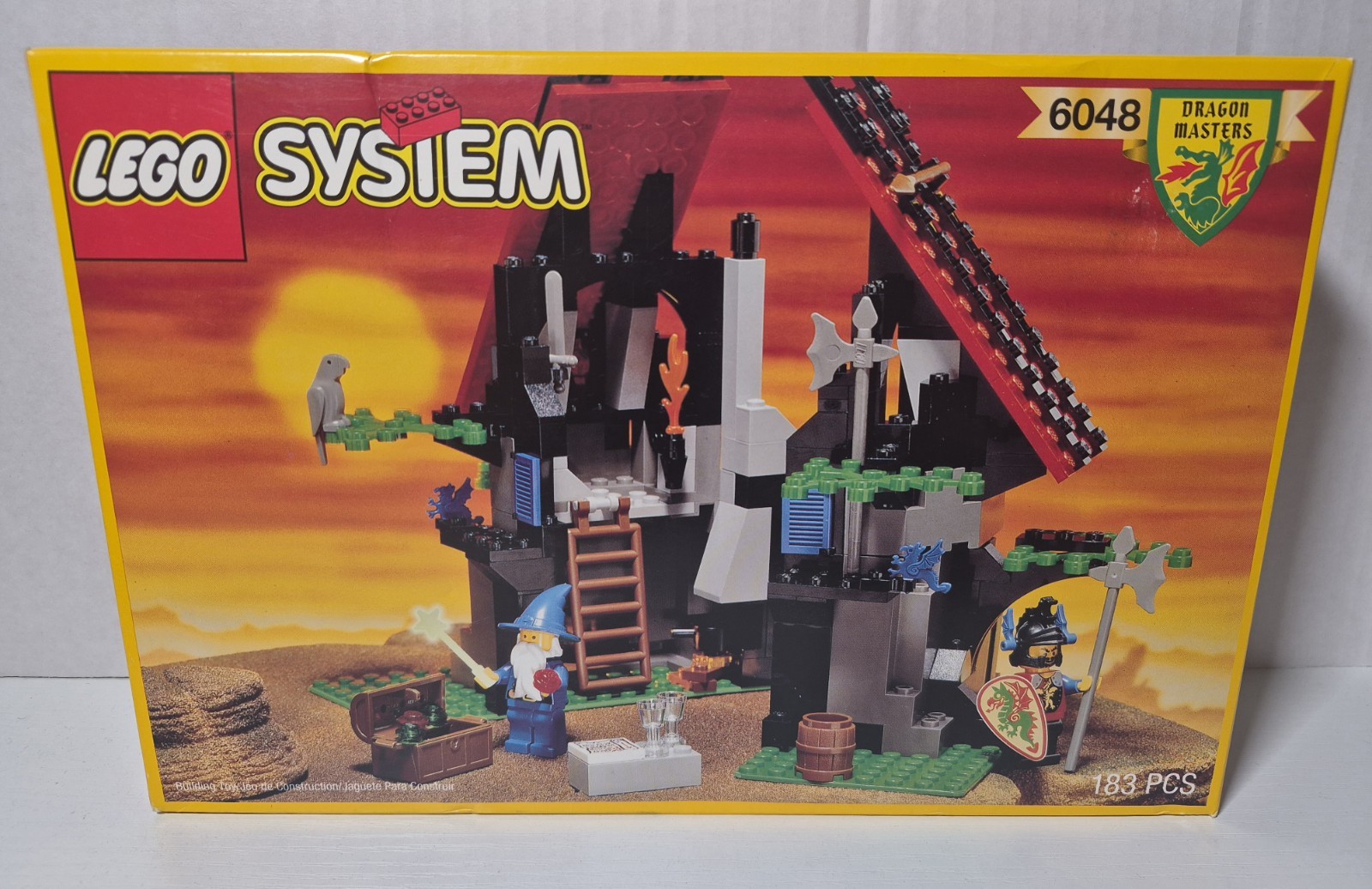 LEGO System Majisto\'s Magical Workshop 6048 Factory Sealed Retired 1993 NEW LEGO System Majisto\'s Magical Workshop 6048 Factory Sealed Retired 1993 NEW
