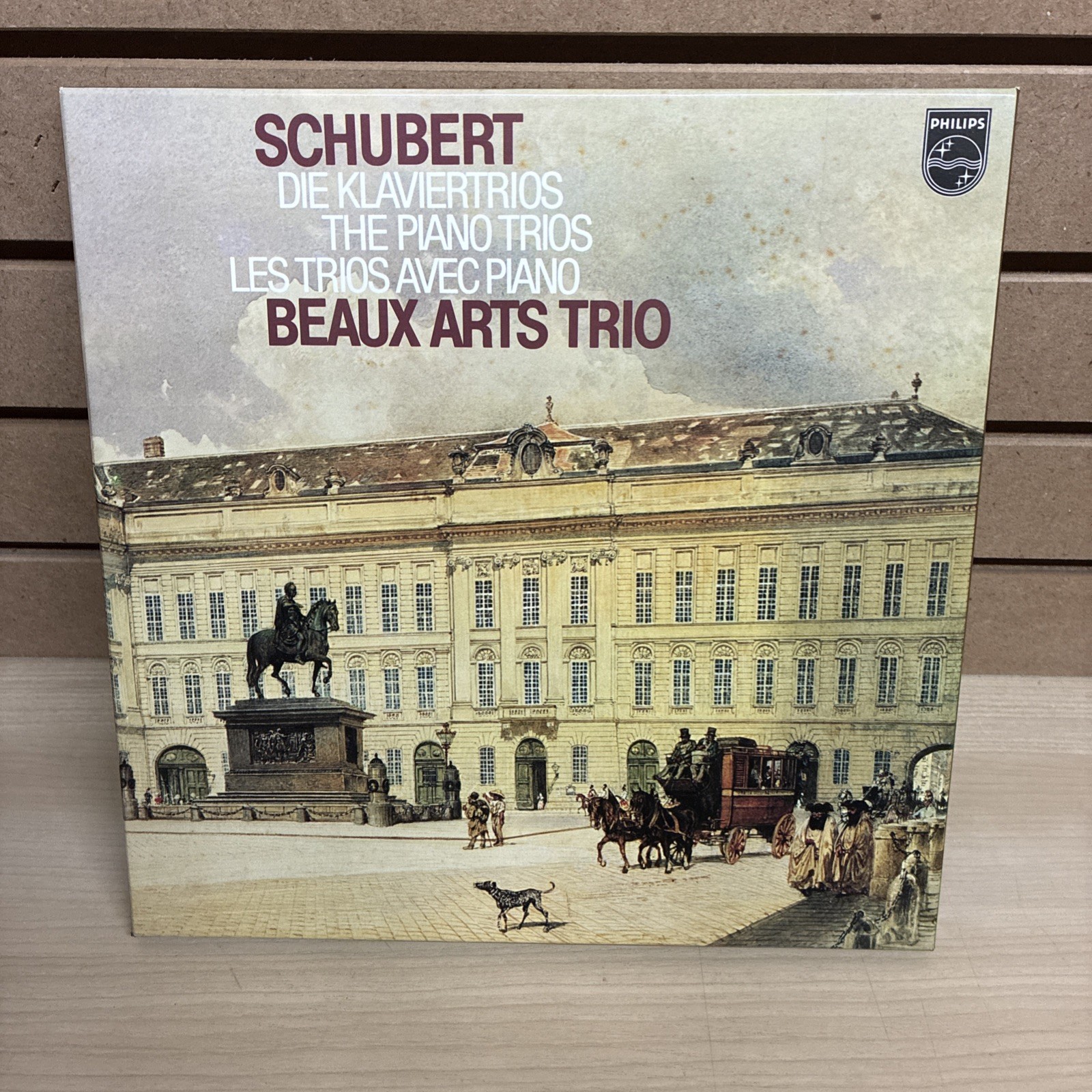 SCHUBERT - THE PIANO TRIOS 2LP BOX Beaux Arts Trio PHILIPS 6770 001 SCHUBERT - THE PIANO TRIOS 2LP BOX Beaux Arts Trio PHILIPS 6770 001