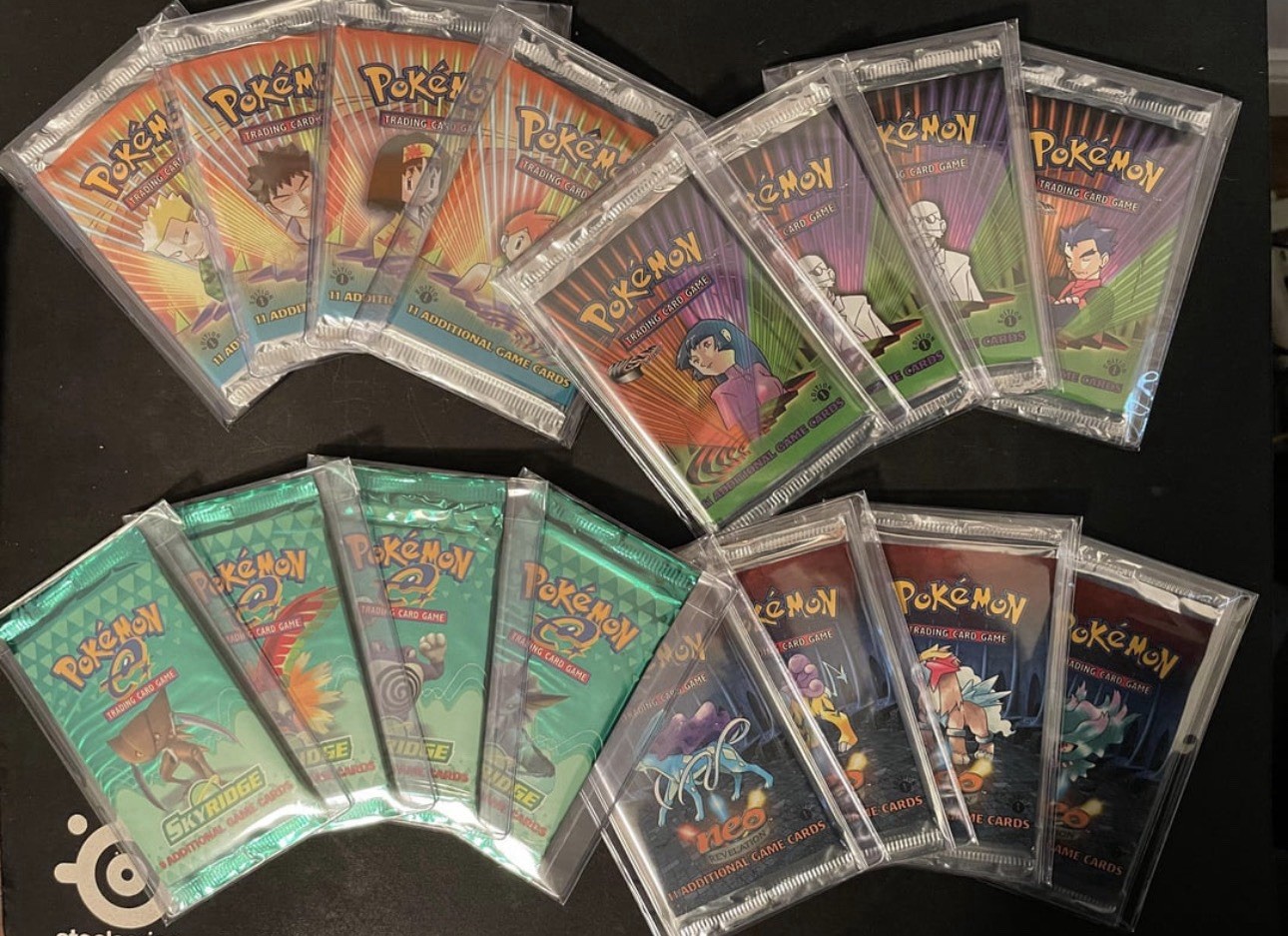 SEALED VINTAGE PACK GRAIL LOT X12 Randomly Assorted Pokémon TCG (Modern/vintage)
