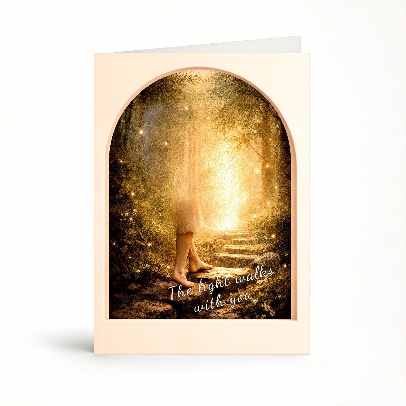ONE STEP Strength & Hope Card 5x7 Support, Motivation, or Thinking of You 🌼