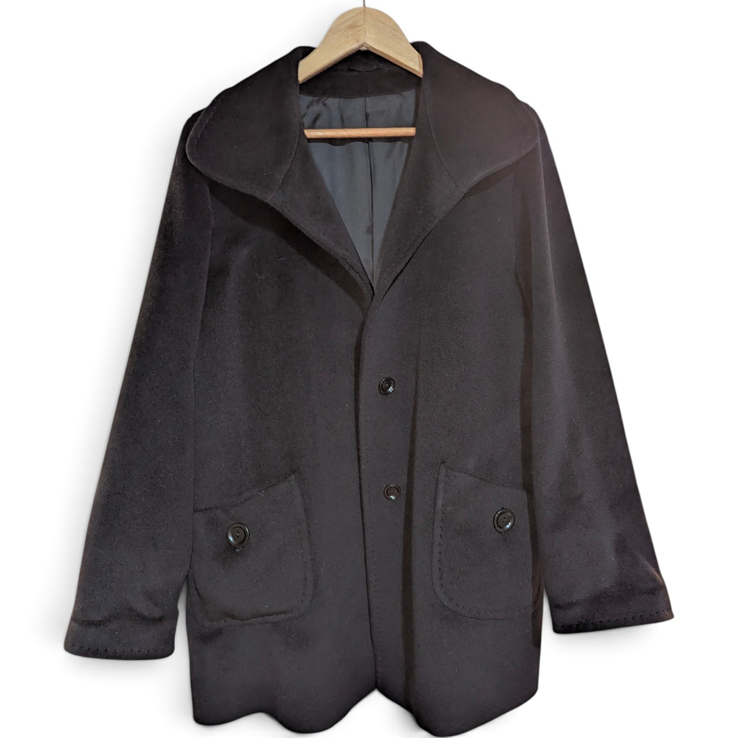 Vintage Cinzia Rocca Pure Virgin Wool Coat Size 10 (IT 46 GB 14) Made In Italy Vintage Cinzia Rocca Pure Virgin Wool Coat Size 10 (IT 46 GB 14) Made In Italy