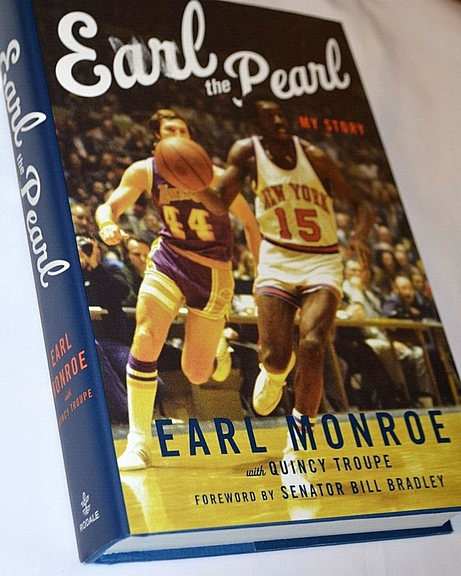 EARL THE PEARL MY STORY EARL MONROE QUICY TROUPE BASKETBALL HARDCOVER BOOK NEW