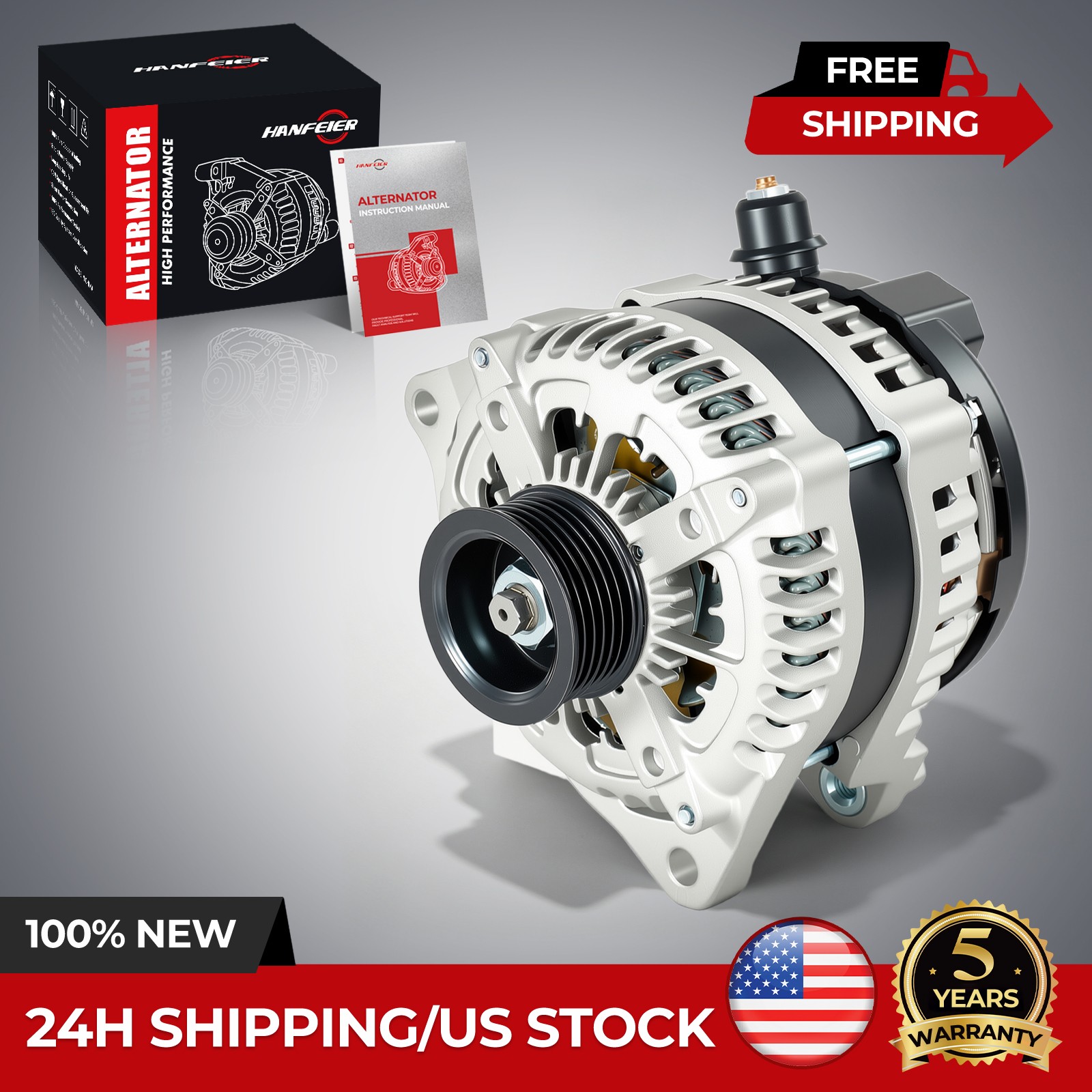 Alternator 11629 For Ford Edge Explorer F-150 Lincoln MKT 2013-2019 V6 3.5L 3.7L