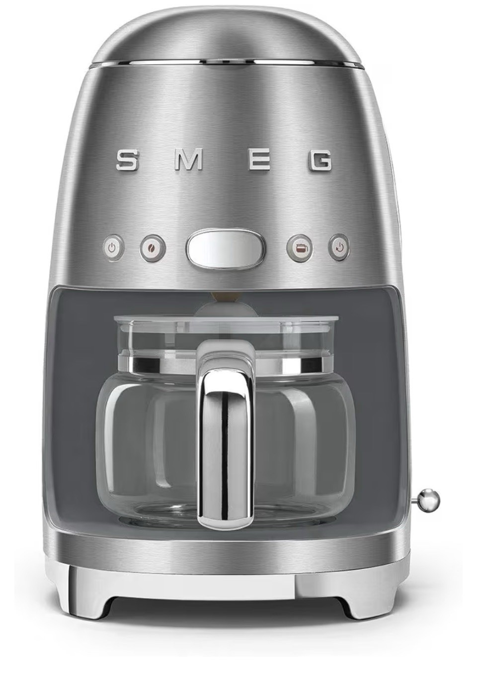 SMEG DCF02 Drip 10-Cup Coffee Maker - Gray SMEG DCF02 Drip 10-Cup Coffee Maker - Gray