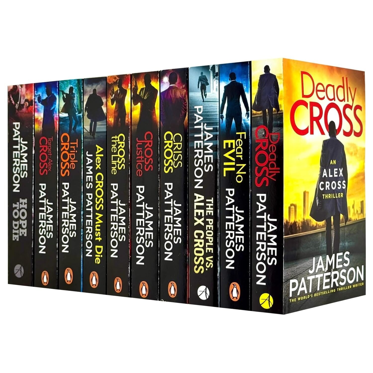 Alex Cross Series (Book 22-31) by James Patterson 10 Books Set - Fic - PB