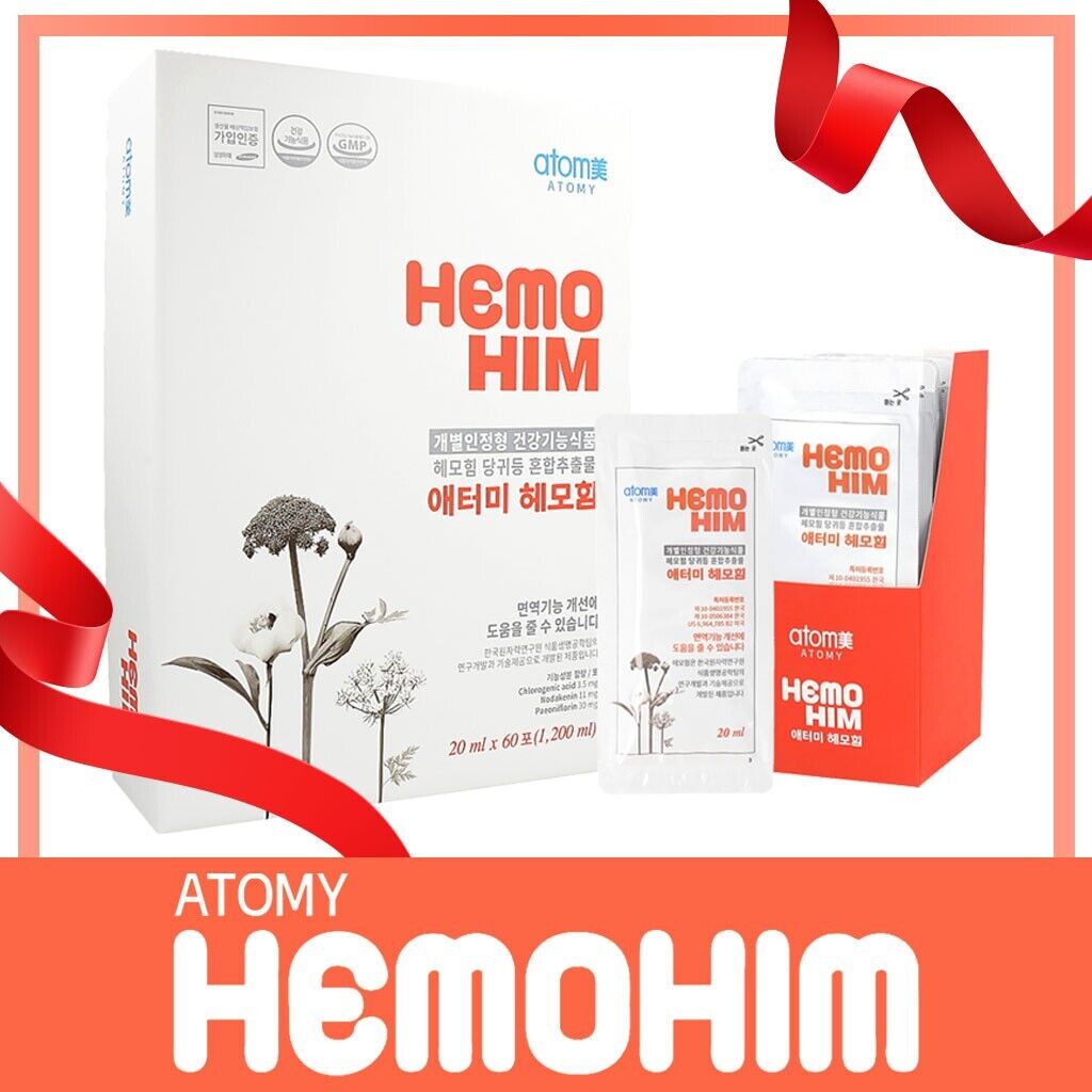 [Stock in US] ATOMY HemoHIM Dietary Supplement Food Herbal Extract 20ml x60ea