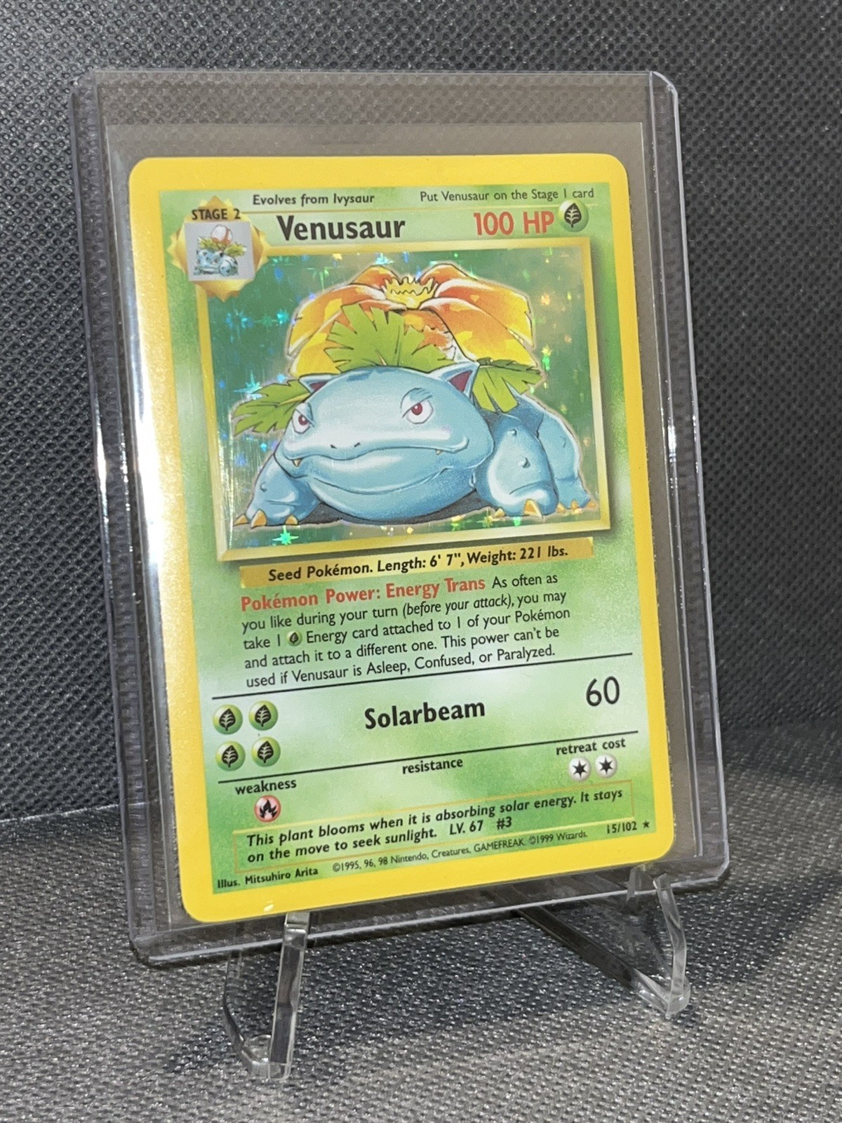 Venusaur 015/102 Base Set Holo (HP) Venusaur 015/102 Base Set Holo (HP)