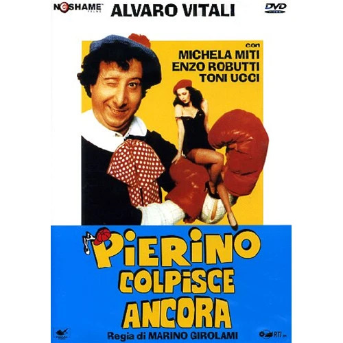 Dvd PIERINO COLPISCE ANCORA con Alvaro Vitali nuovo sigillato 1982
