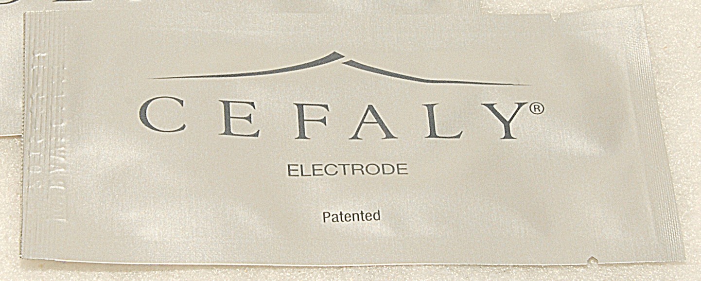 Cefaly Migrane - Dual / Connected - 3 Sealed ELECTRODES in PACKAGE *BRAND NEW