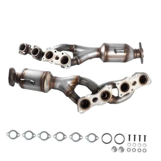 Both Catalytic Converter Compatible with LS460 2007-2017 4.6L, Replece# 674