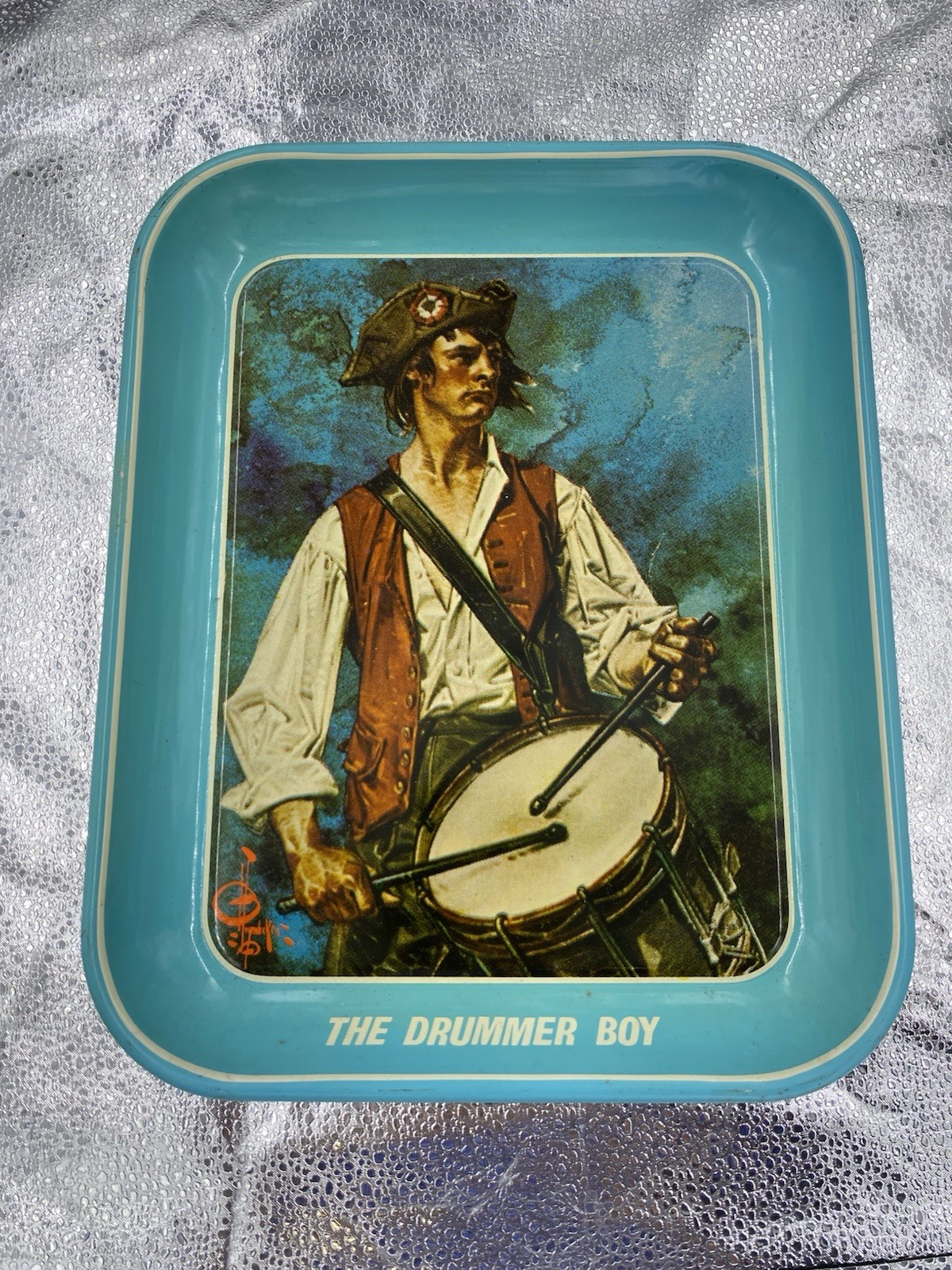 1976 “The Drummer Boy” Limited Edition (#11 out 5,000) Collectors Metal Plate 1976 “The Drummer Boy” Limited Edition (#11 out 5,000) Collectors Metal Plate