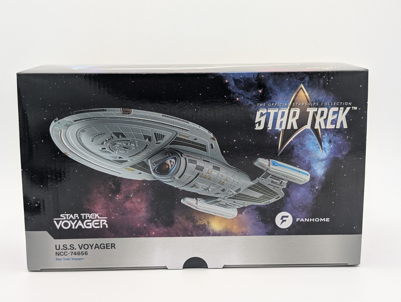 Fanhome U.S.S. Voyager NCC-74656 XL Eaglemoss Star Trek Starships + Mag Fanhome U.S.S. Voyager NCC-74656 XL Eaglemoss Star Trek Starships + Mag
