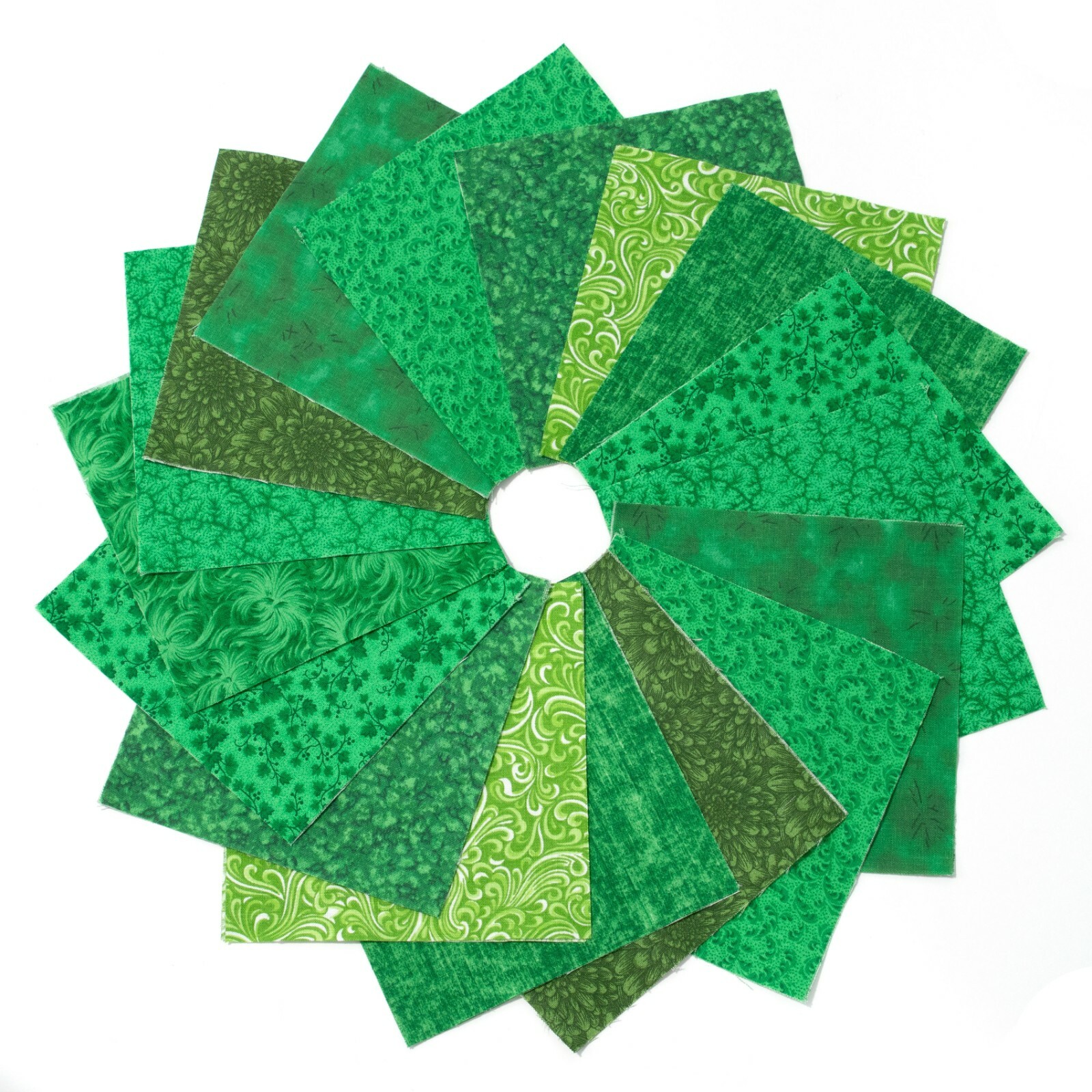 It's All Green 90-pc precut charm pack 5