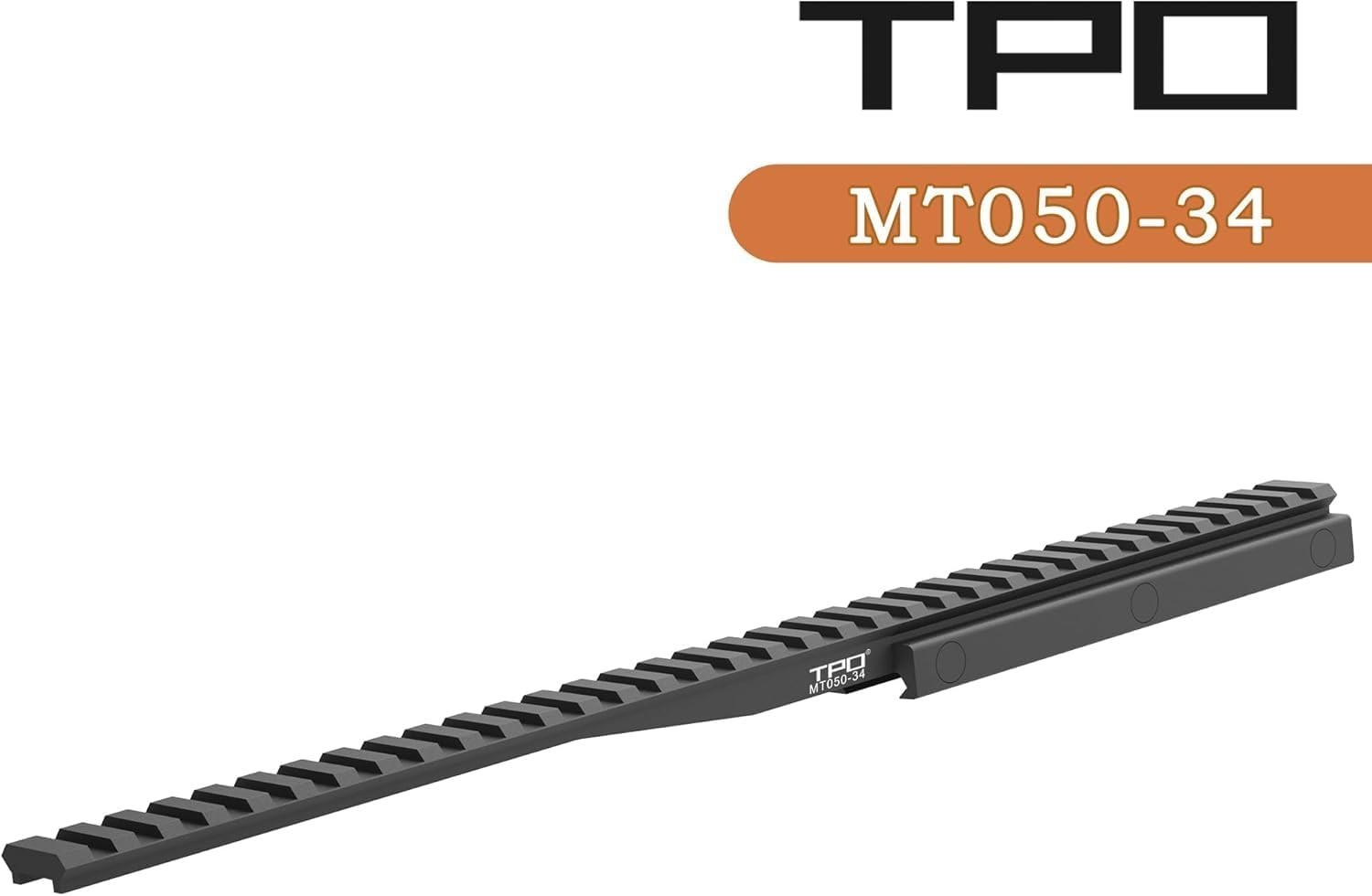 34-Slot Extended Picatinny Rail Riser Mount 0.5\ 34-Slot Extended Picatinny Rail Riser Mount 0.5\