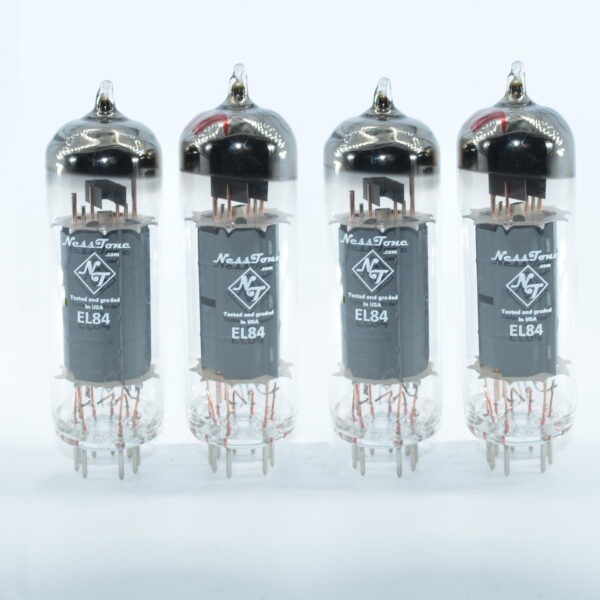 NEW NESSTONE EL84 6BQ5**QUAD**Hand Selected Power Pentode Tested Tightly Matched NEW NESSTONE EL84 6BQ5**QUAD**Hand Selected Power Pentode Tested Tightly Matched