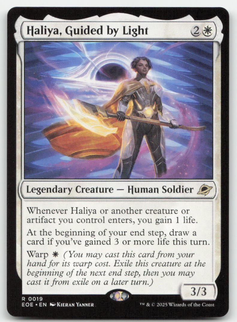 Haliya, Guided by Light 19 EOE Edge of Eternities Magic MTG NM