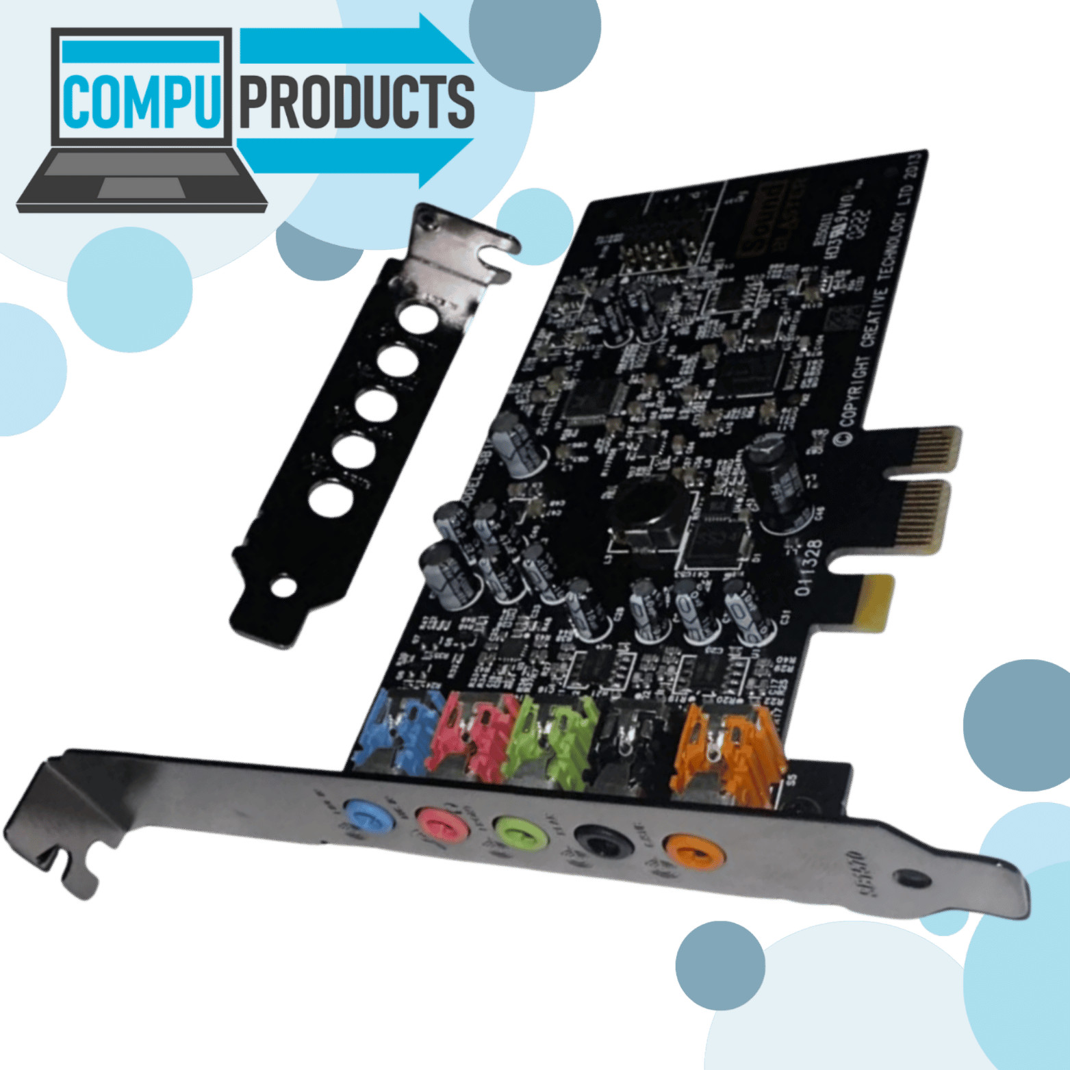 SOUND BLASTER Audigy Fx CREATIVE SB1570 (5) 3.5mm PCIe x1 SOUND BLASTER Audigy Fx CREATIVE SB1570 (5) 3.5mm PCIe x1