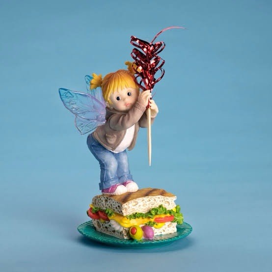 My Little Kitchen Fairies Grilled Panini Fairie Figurine With Box 2012 New My Little Kitchen Fairies Grilled Panini Fairie Figurine With Box 2012 New
