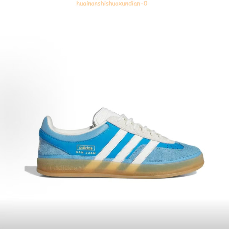 adidas x Bad Bunny Gazelle Indoor San Juan Blue Core White IF9734 Mens