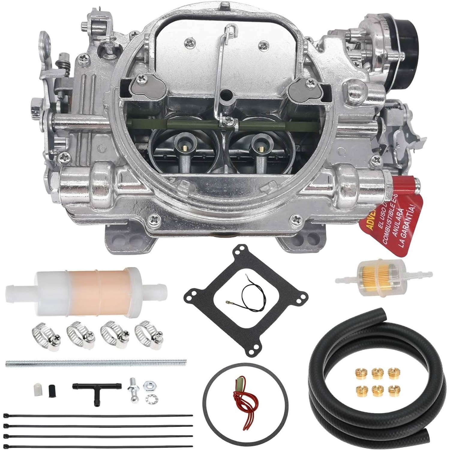 For Edelbrock 1406 Performer 600 CFM 4 Barrel Carburetor #1406 w/ Electric Choke