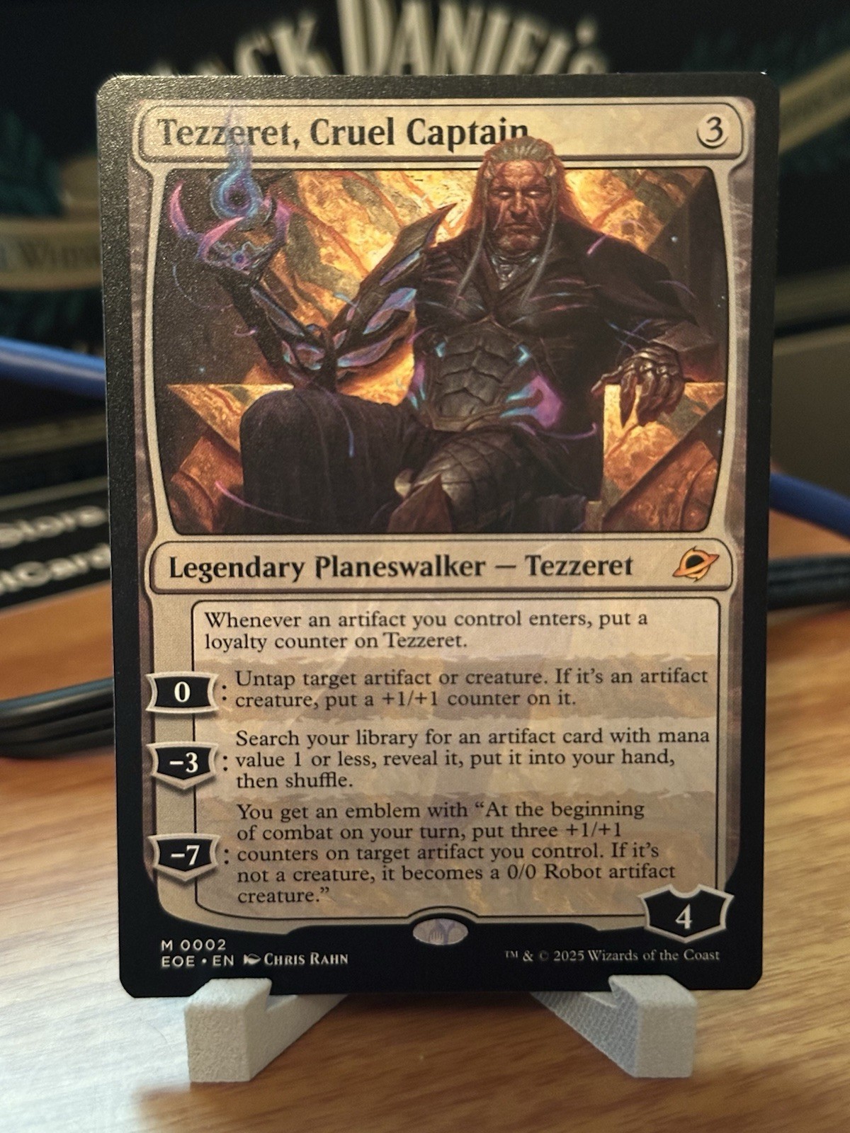 Tezzeret, Cruel Captain MTG Edge of Eternities EOE #2 Non-Foil NM A408 🚨