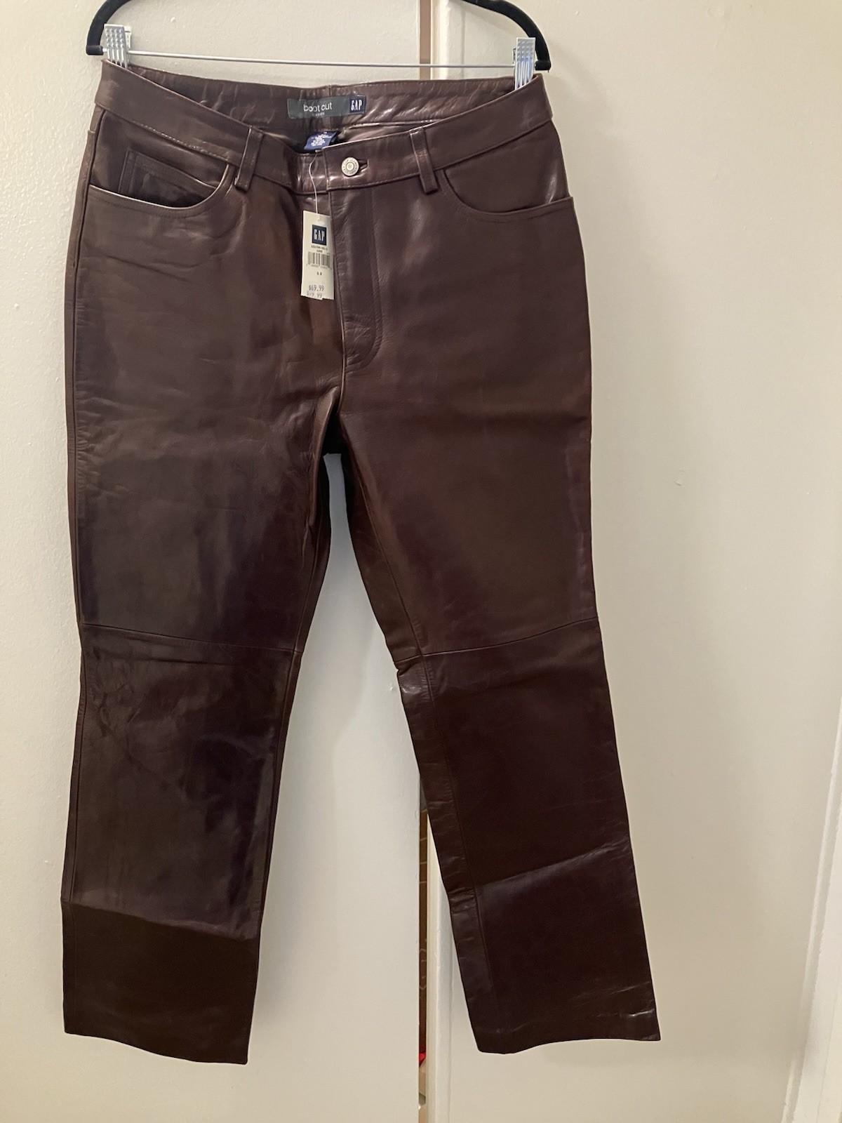 NWT Vintage GAP Womens Brown Thick Pants Bootcut Y2K Sz 12 NEW NWT Vintage GAP Womens Brown Thick Pants Bootcut Y2K Sz 12 NEW