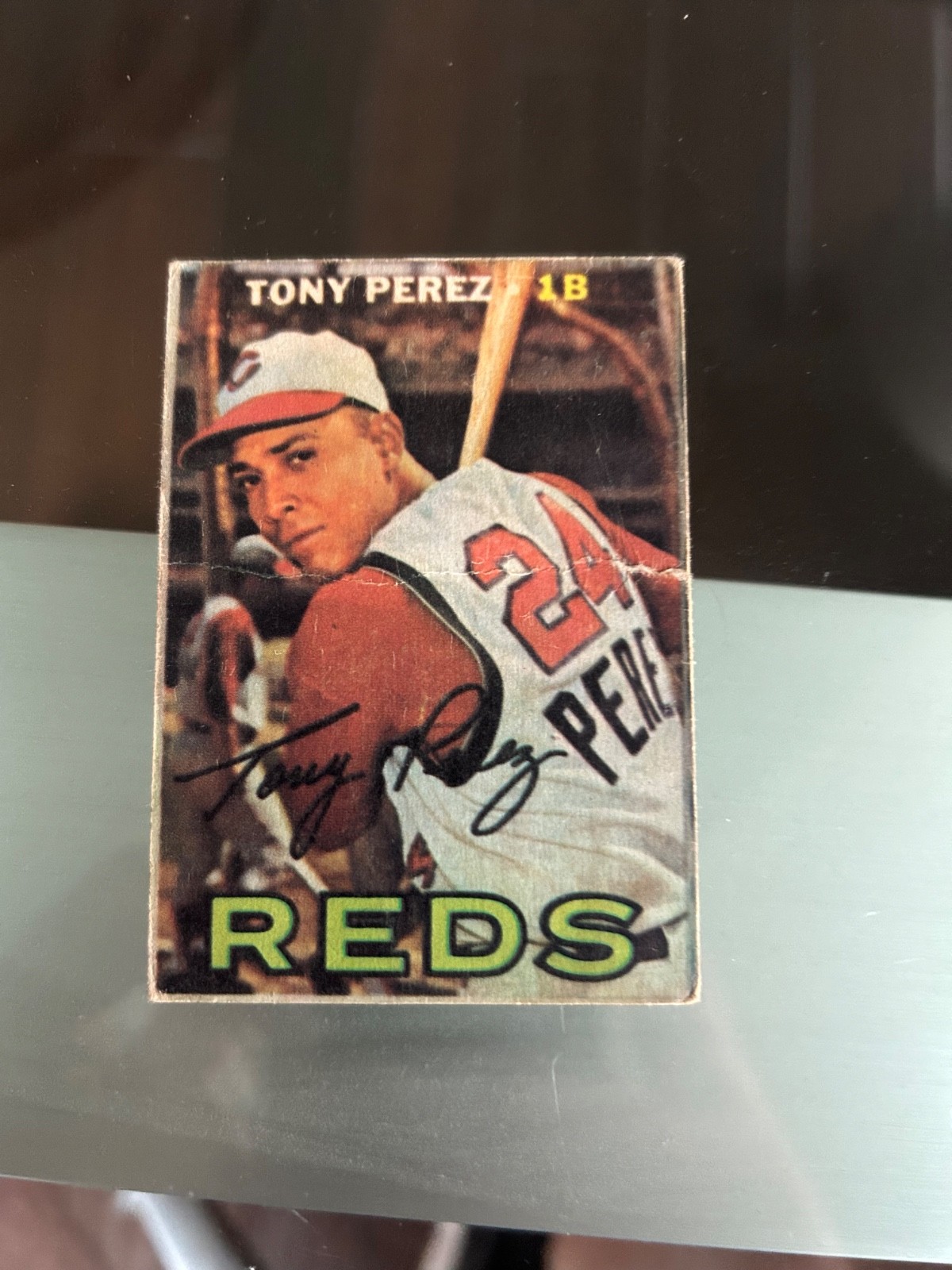 1967 Topps Venezuelan Topps #327 Tony Perez SP 1967 Topps Venezuelan Topps #327 Tony Perez SP