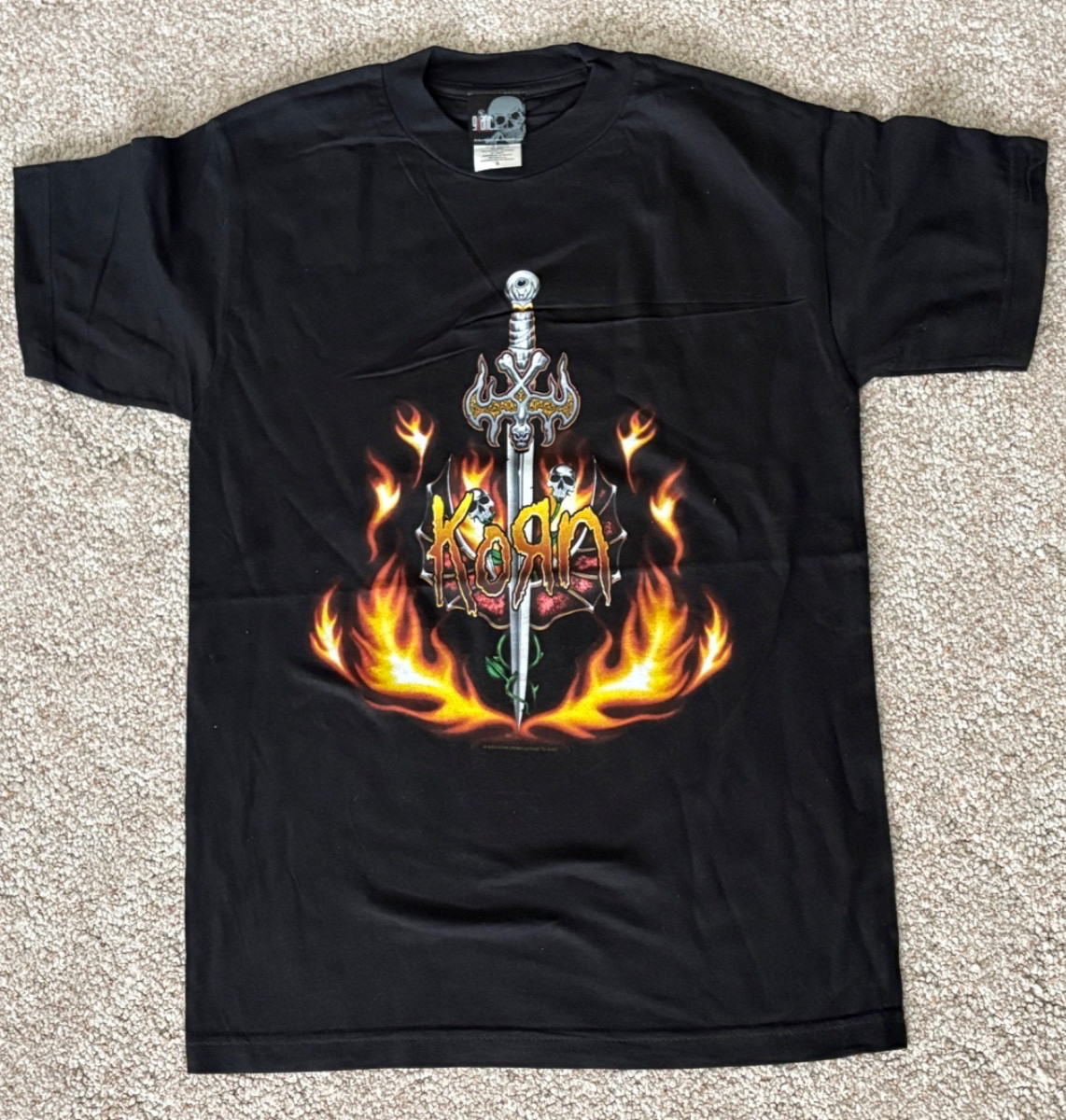 Korn Vintage 2003 T-Shirt NEW OFFICIAL Adult Small Korn Vintage 2003 T-Shirt NEW OFFICIAL Adult Small