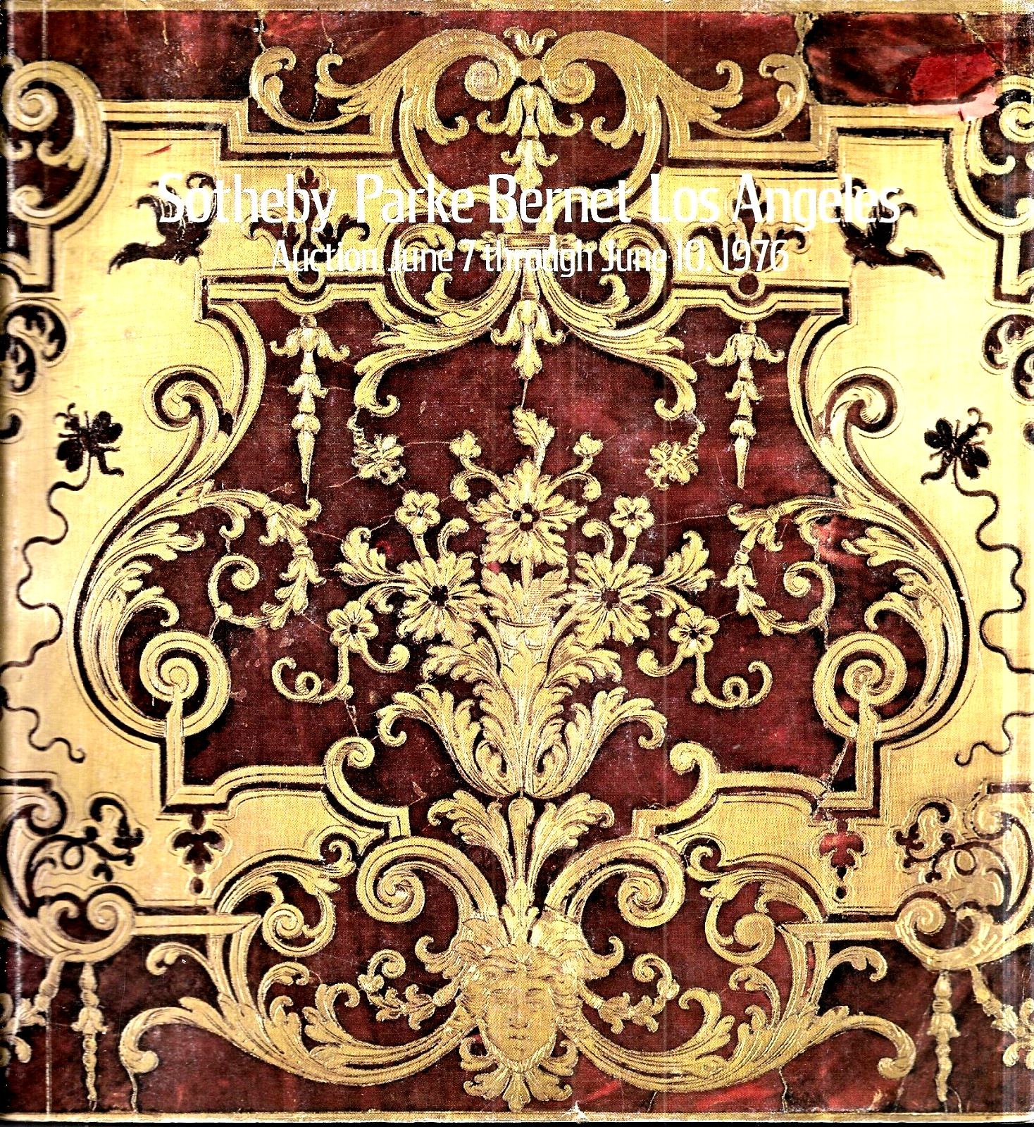 Sotheby Parke Bernet Los Angeles Auction Catalog - June 7 - June 10, 1976