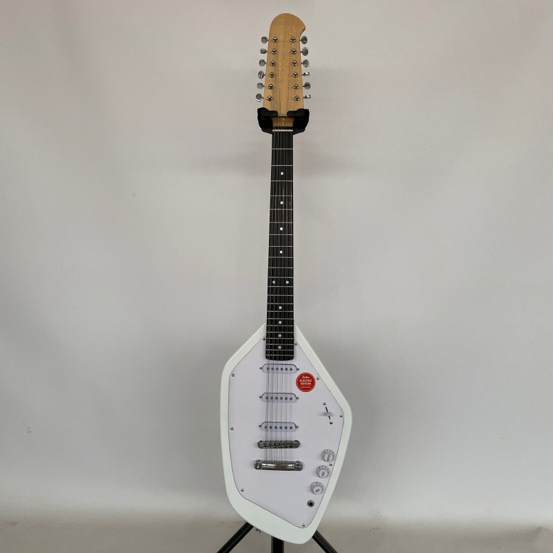 solid Phantom 12-strings electric guitar white bone nut rosewood fretboard