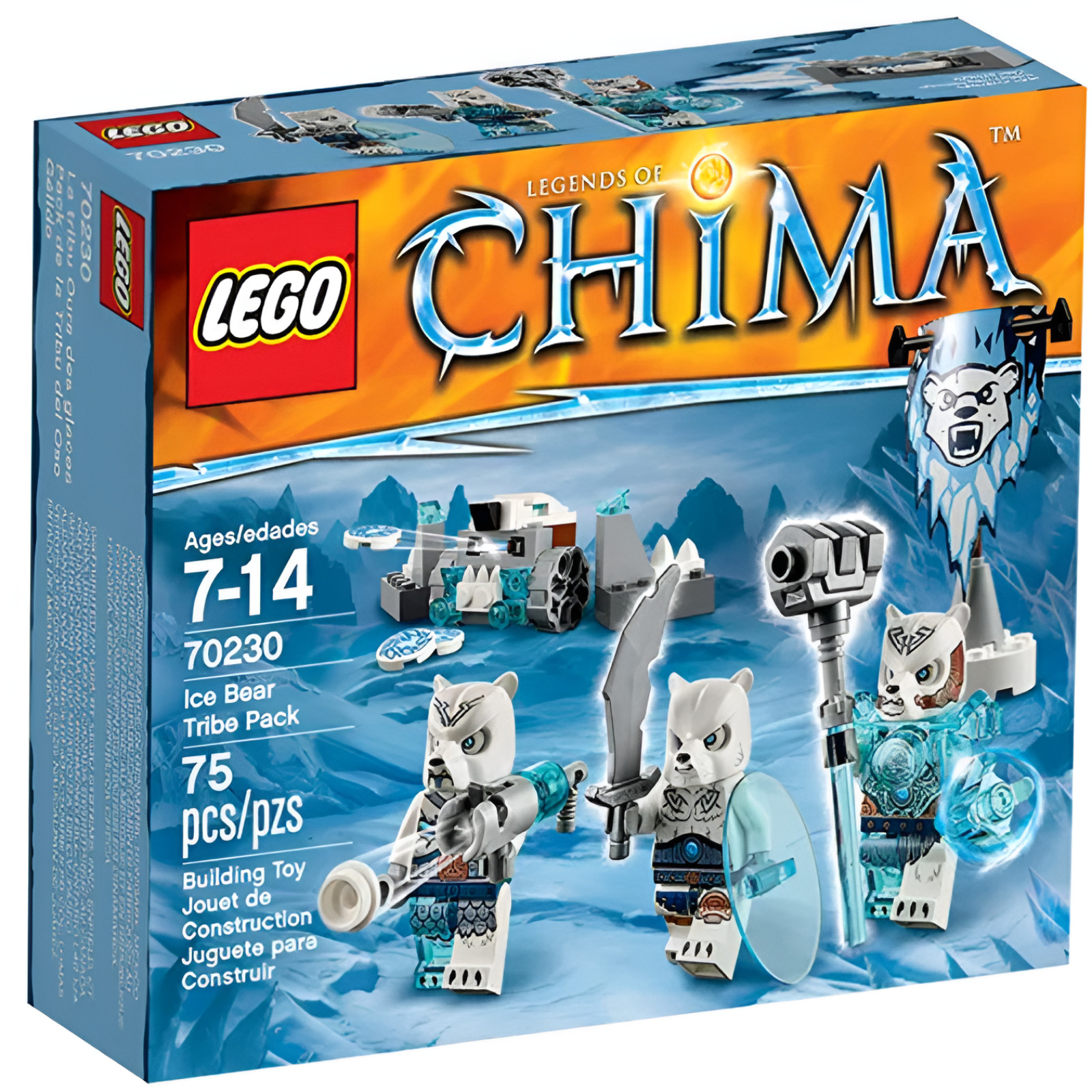 LEGO Legends of Chima 70230 Ice Bear Tribe Pack NEW Sealed RETIRED Rare
