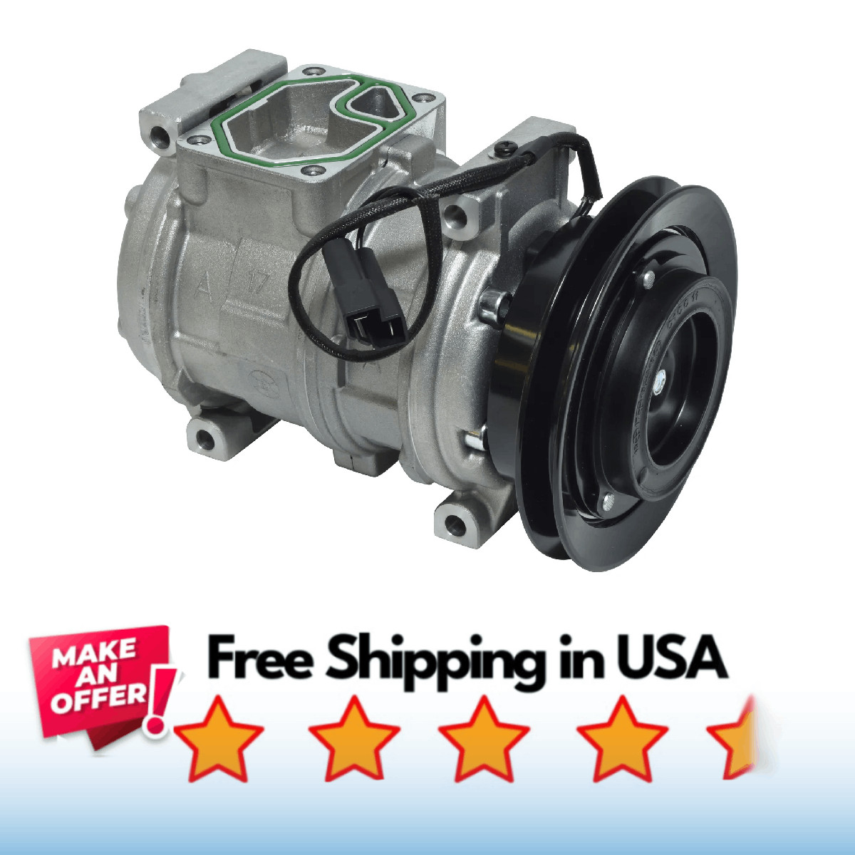 Compressor A/C Fit Chrysler LeBaron 1990-1995, Chrysler LHS 1999-2001