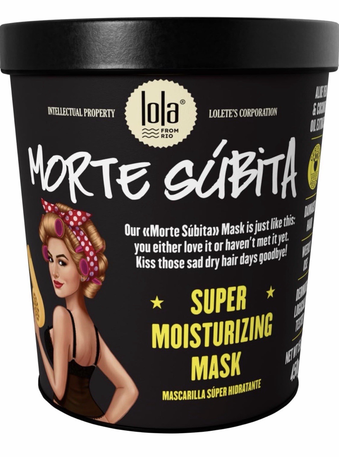 Morte Subita Repair Hydrating Hair Mask 450g - Lola Cosmetics Morte Subita Repair Hydrating Hair Mask 450g - Lola Cosmetics