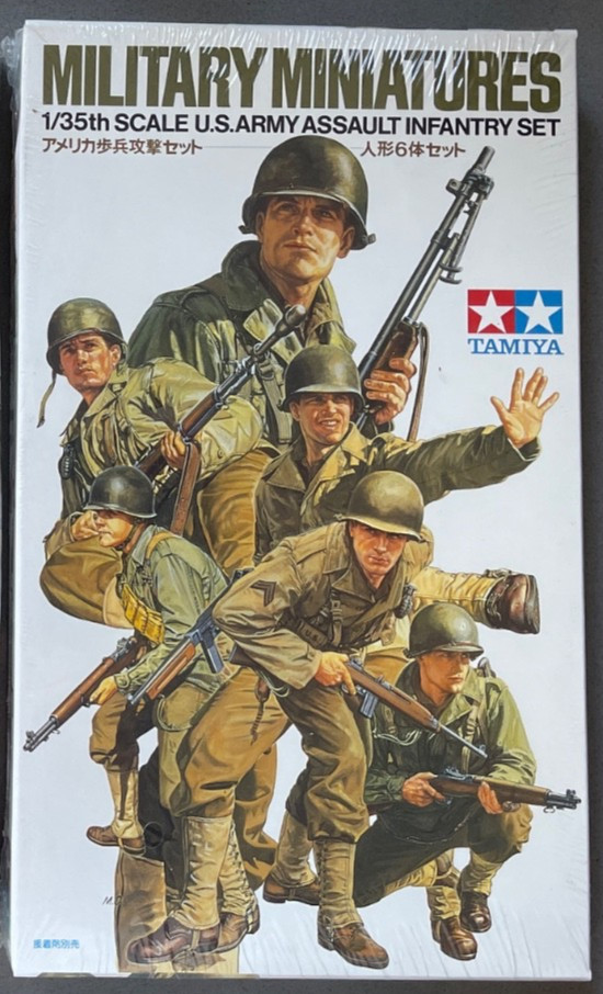 Tamiya 35192 U.S. Army Assault Infantry 1/35 Military Miniatures 1:35 Scale Kit Tamiya 35192 U.S. Army Assault Infantry 1/35 Military Miniatures 1:35 Scale Kit