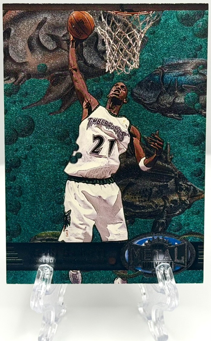 1997-98 Skybox Metal Universe Kevin Garnett #109 1997-98 Skybox Metal Universe Kevin Garnett #109
