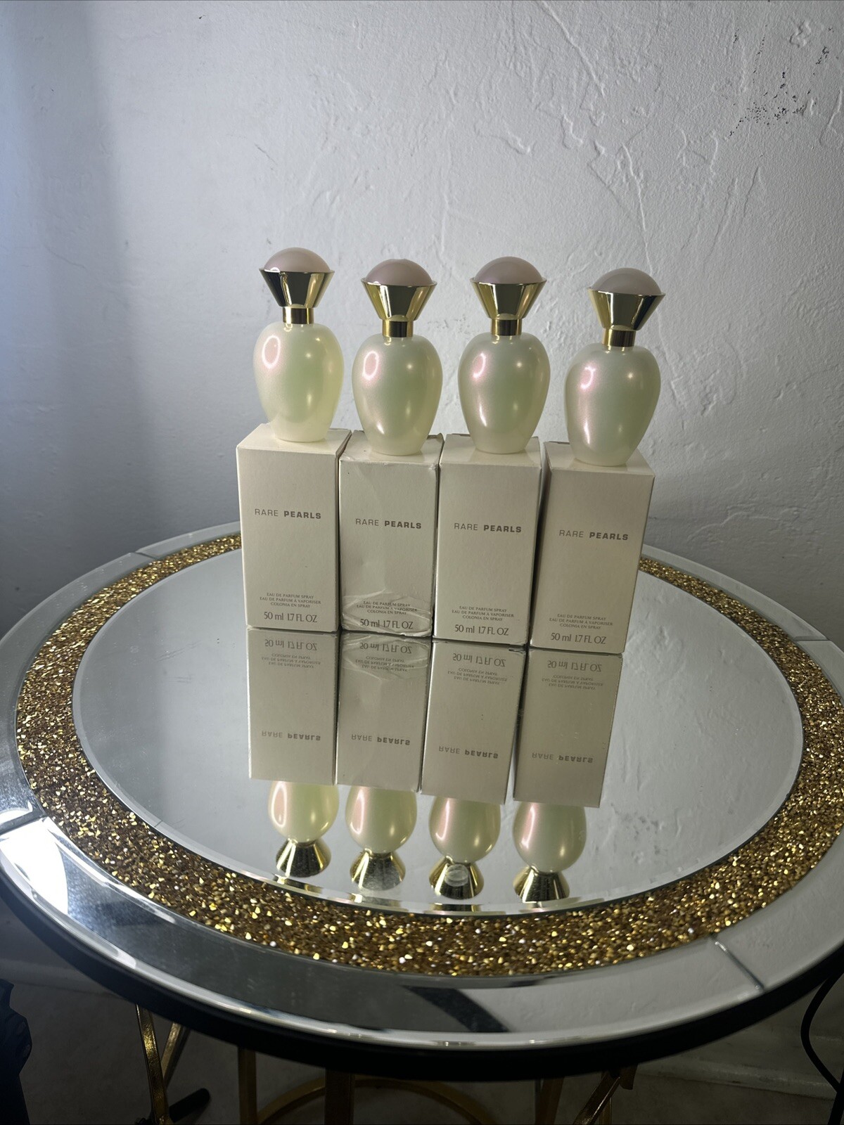 4 AVON Rare Pearls Eau De Perfume Spray 1.7 FL Oz Original Perfume Version Vtg 4 AVON Rare Pearls Eau De Perfume Spray 1.7 FL Oz Original Perfume Version Vtg