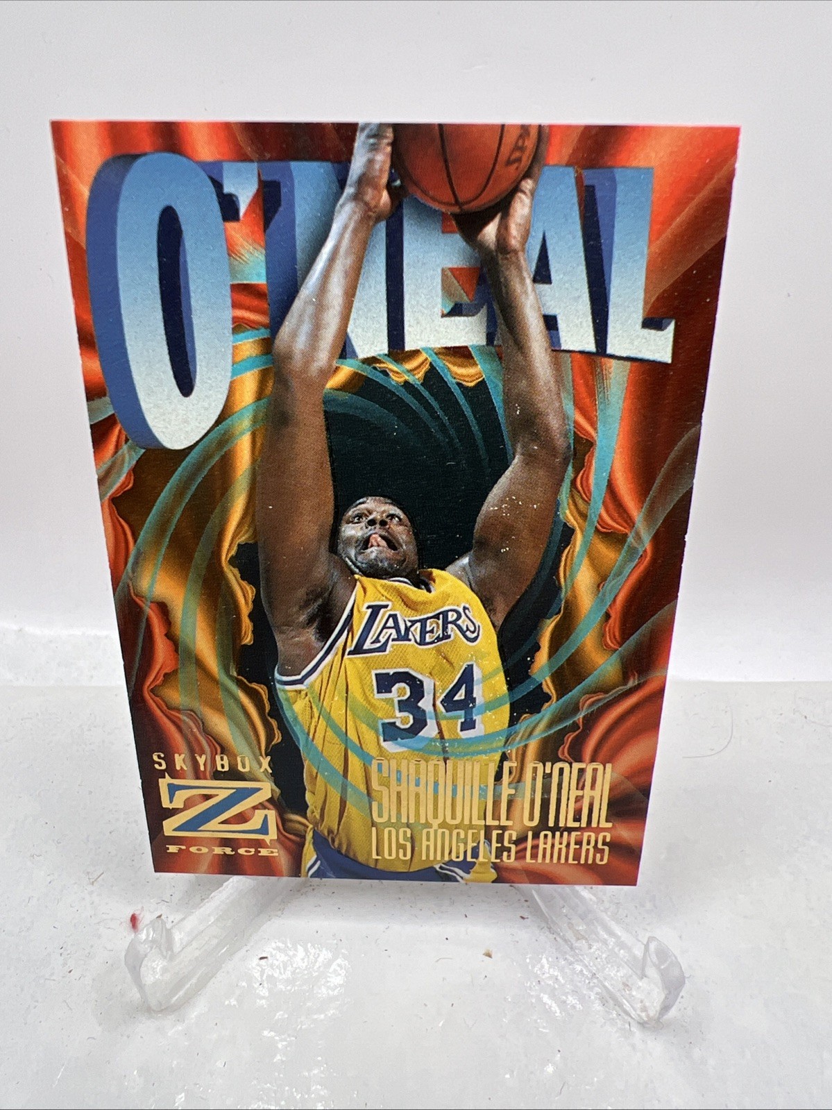 1996-97 Skybox Z Force Shaquille O\'Neal Los Angeles Lakers #114 1996-97 Skybox Z Force Shaquille O\'Neal Los Angeles Lakers #114