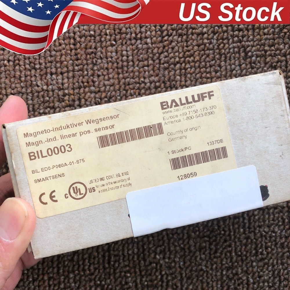 Brand New Balluff BIL0003 BIL ED0-P060A-01-S75 Laser Sensor Fast Ship US Stock