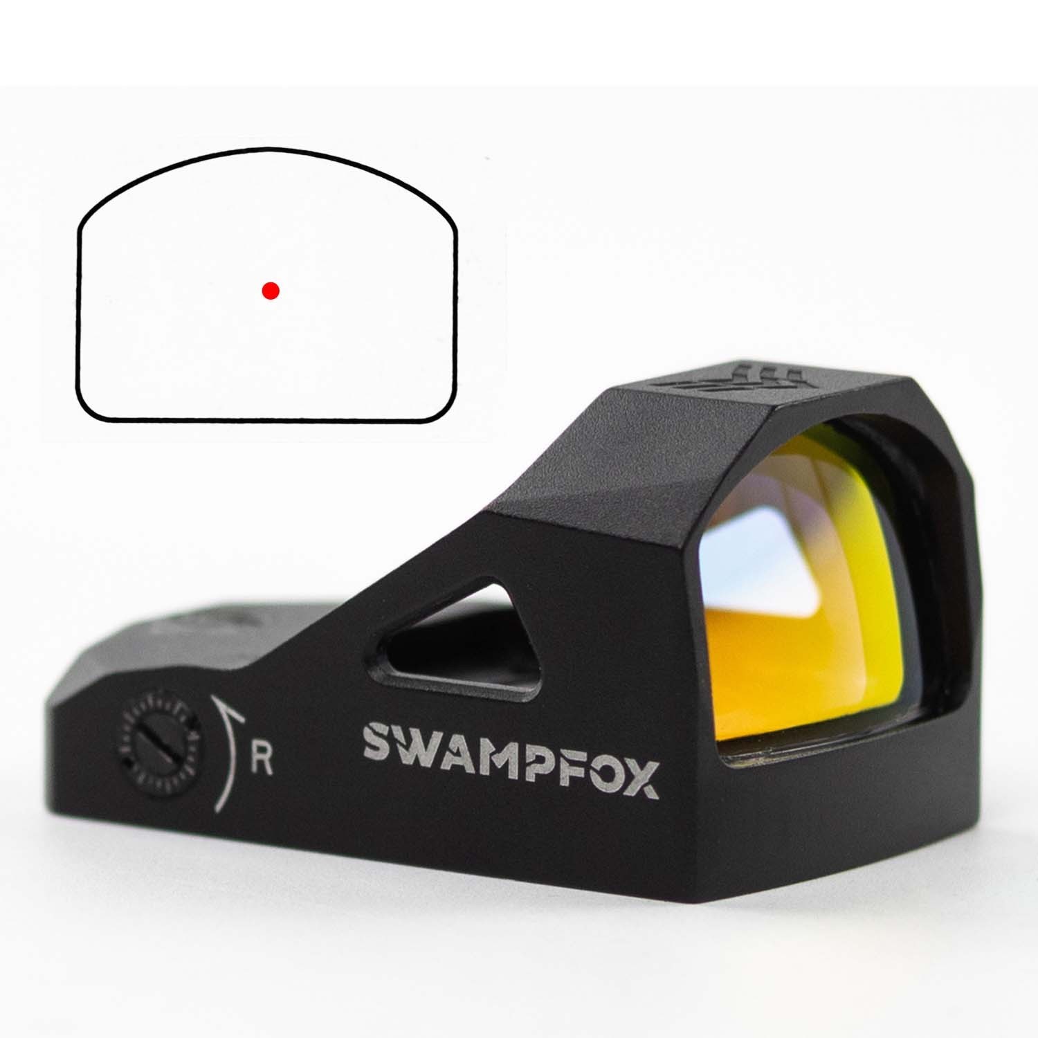 Swampfox Liberty 1x22mm Green/Red 3MOA Dot Micro Reflex Sight For RMR Footprint