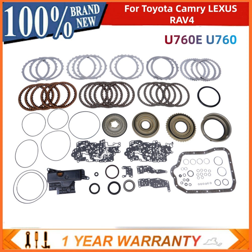 U760E U760F Transmission Master Rebuild Kit & Piston For Toyota Highlander RAV4 U760E U760F Transmission Master Rebuild Kit & Piston For Toyota Highlander RAV4